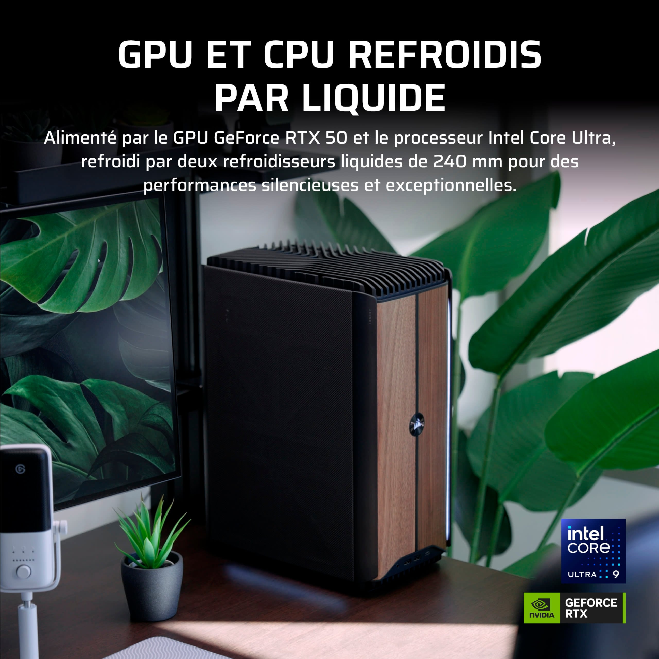 Corsair ONE R7 9800X3D/5080/32Go/2To/Wifi7/BT/Rj45 5G/W11 - Barebone et Mini-PC - 3
