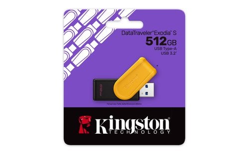 Kingston - 512GB DT EXODIA S PORTABLE - Clé USB Kingston - 2