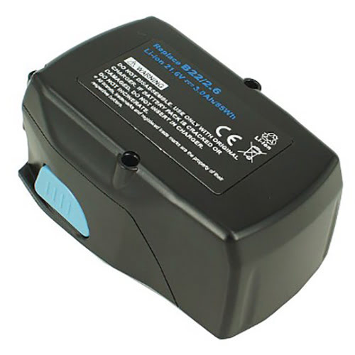 Batterie Ion-Li 21,6V 3000mAh 64Wh - B22/2.6 - 0