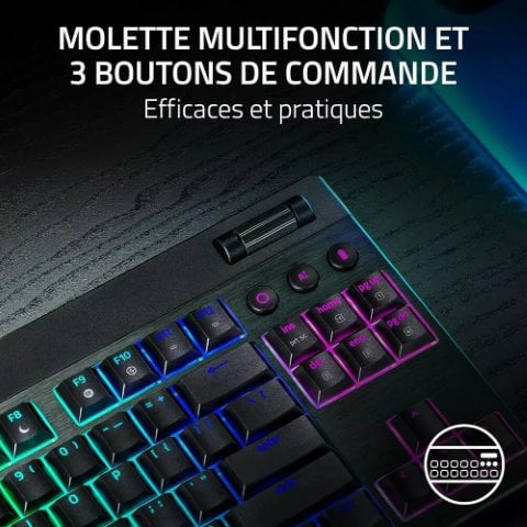 Razer BlackWidow V4 TKL LP - Clavier PC Razer - Cybertek.fr - 3