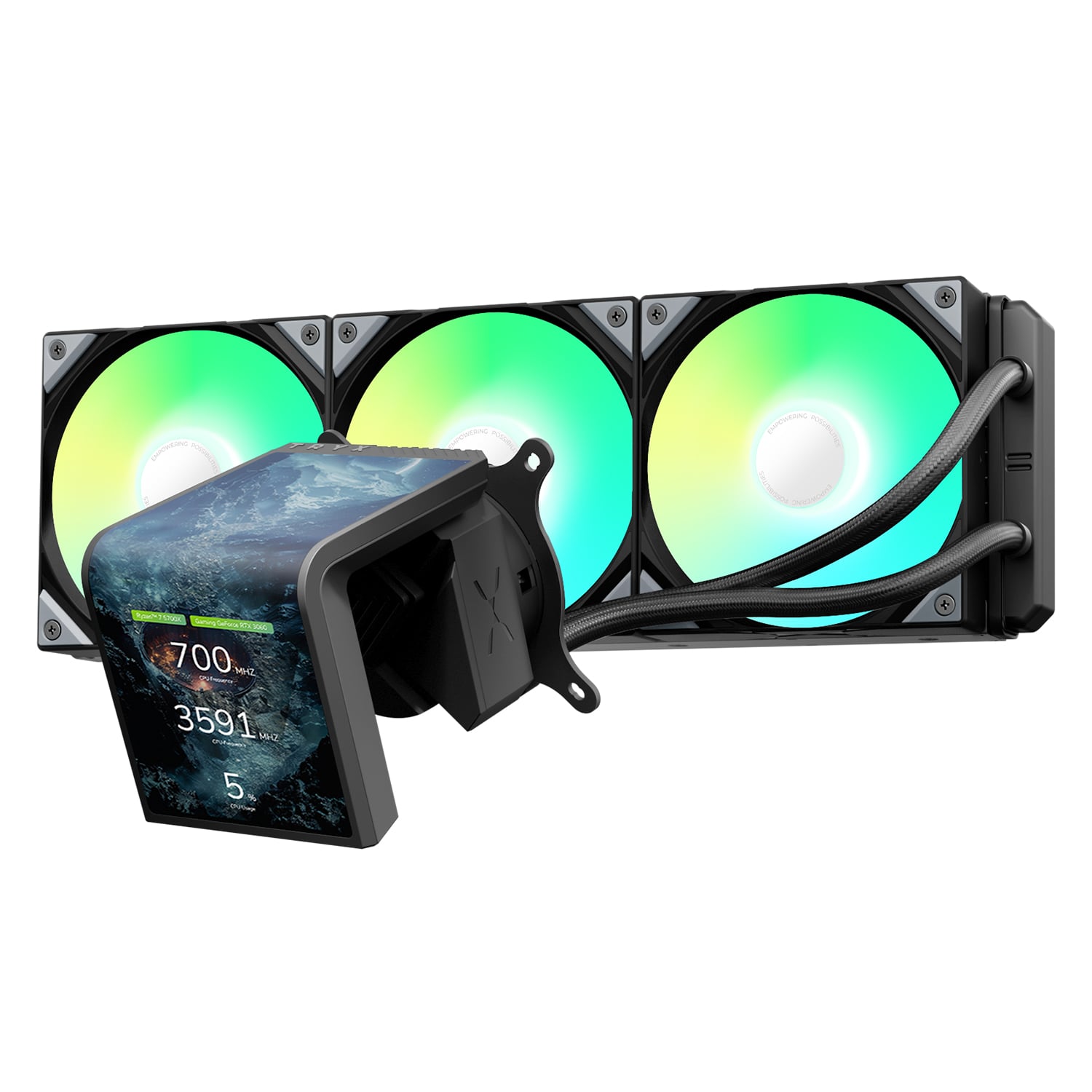 TRYX PANORAMA SE ARGB 360 - Noir - Watercooling TRYX - Cybertek.fr - 1
