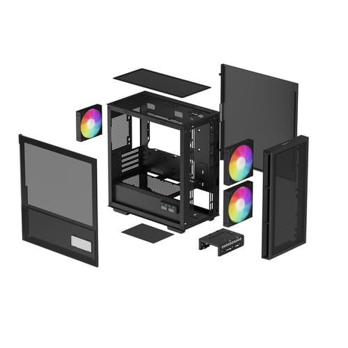 Deepcool CH360 DIGITAL Noir Noir - Boîtier PC Deepcool - 12