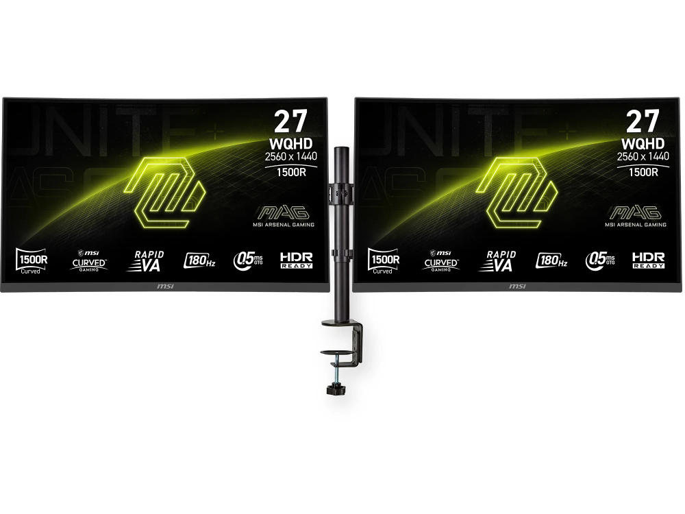 MSI 27 pouces  2 x 9S6-3CE91H-009 + MMDOS110BK - Ecran PC MSI - 0