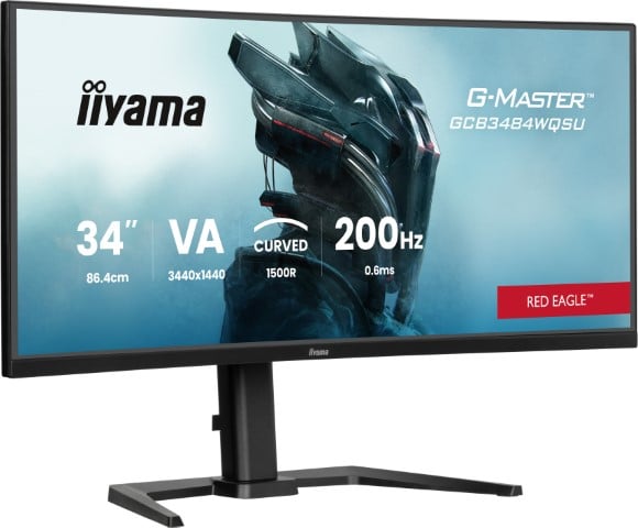Iiyama 34 pouces  GCB3484WQSU-B2 - Ecran PC Iiyama - Cybertek.fr - 2