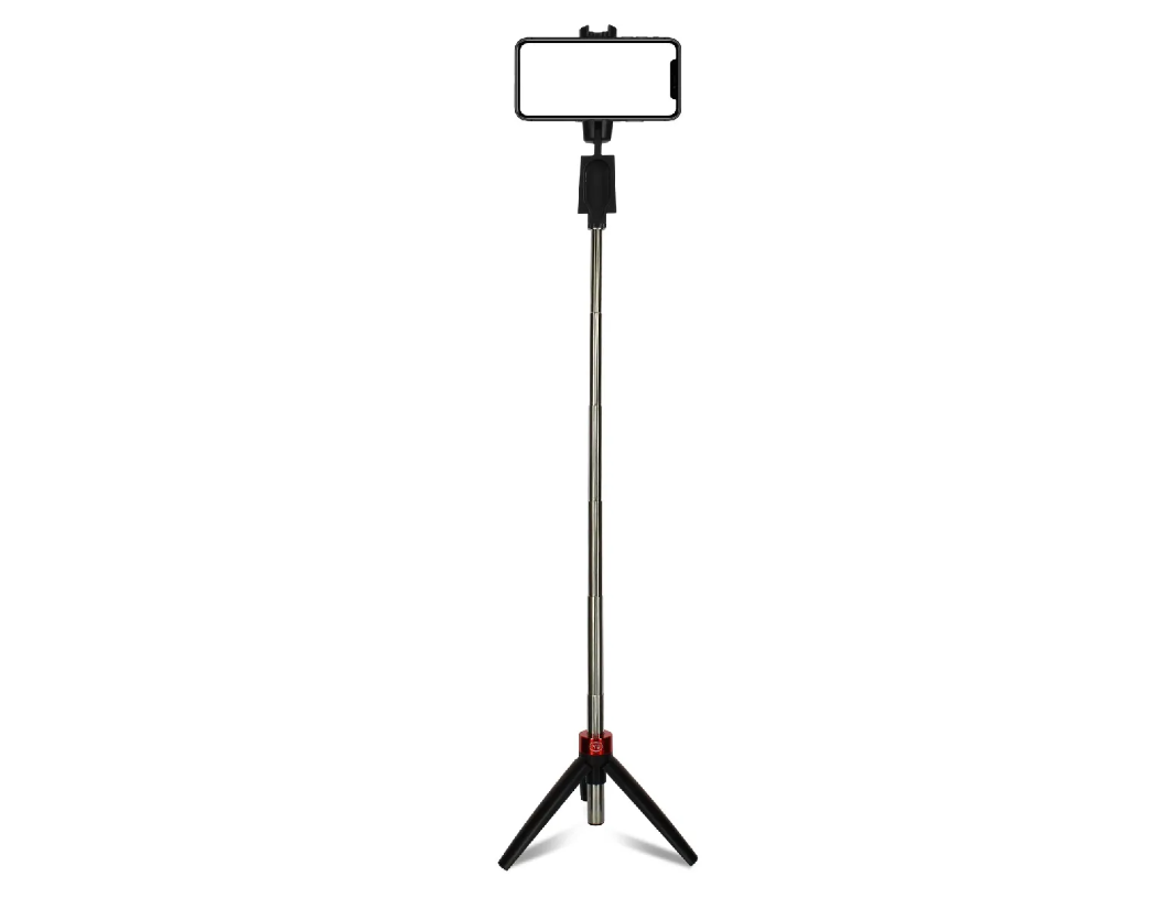 Outils Perche Selfie - Noir - Accessoire téléphonie Cybertek - 0