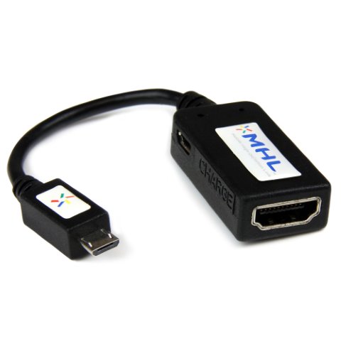 Adaptateur Convertisseur MHL HDMI / Micro-USB B - Accessoire téléphonie MCL Samar - 0