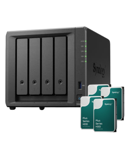 Synology DS923+ - 4 Baies avec 4 Disques de 4 To - Serveur NAS - 0