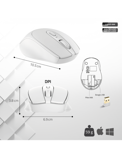 Advance Feel - Souris PC Advance - Cybertek.fr - 3