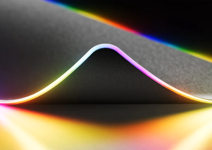Hyte CNVS - RGB/Noir - Tapis de souris Hyte - Cybertek.fr - 4