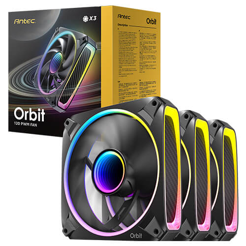 Antec Orbit 120 ARGB - Ventilateur boîtier Antec - Cybertek.fr - 1