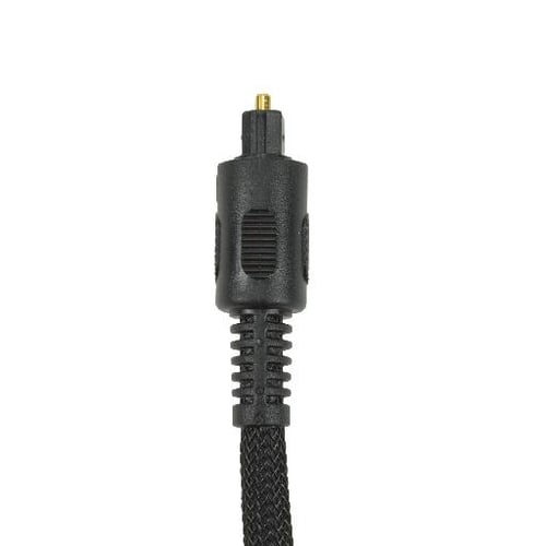 Câble audio optique tressé mâle / mâle - 3m - 1