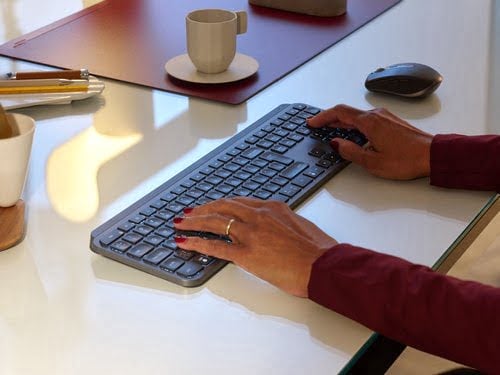Logitech MX Keys for Business - Clavier PC Logitech - Cybertek.fr - 5