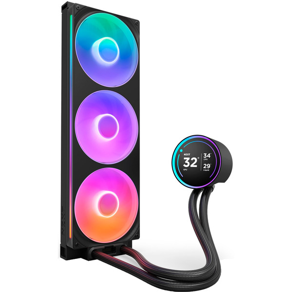 NZXT Kraken Elite 420 RGB V2 - 420mm - Noir - Watercooling NZXT - 1