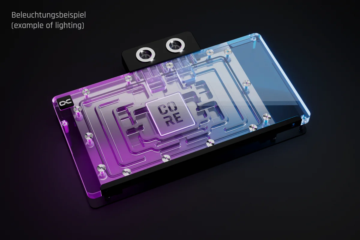 Alphacool Core Geforce RTX 5090 Solid + AMP avec Backplate (14730) - Achat / Vente Accessoires watercooling sur Cybertek.fr - 2