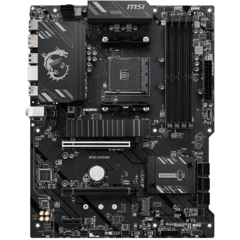 MSI B550 GAMING ATX  - Carte mère MSI - Cybertek.fr - 2
