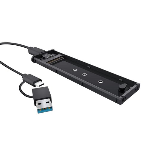 Trust USB-C 3.2 M.2 SSD - Noir - Boîtier externe - Cybertek.fr - 2