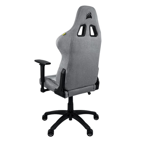 Corsair TC100 RELAXED Fabric Tissu/Argent/Gris/2D Gris - Siège PC - 3