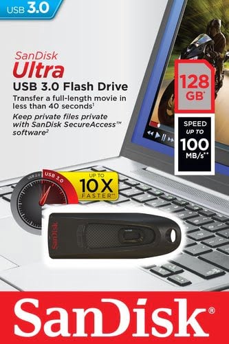 Sandisk Ultra USB 3.0 128GB - Clé USB Sandisk - Cybertek.fr - 7