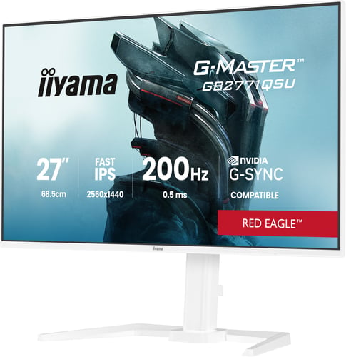 Iiyama 27 pouces  GB2771QSU-W1 - Ecran PC Iiyama - Cybertek.fr - 3