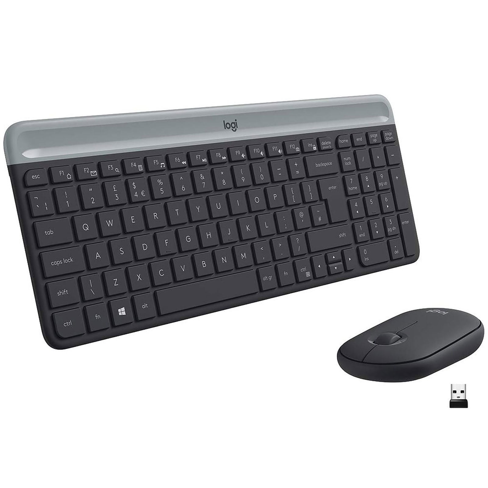 Logitech MK470 Graphite - Pack Clavier/Souris - Cybertek.fr - 4