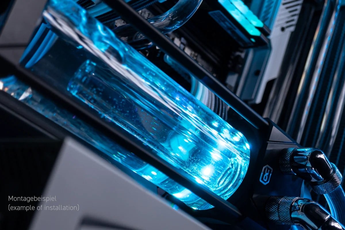 Alphacool Pompe + reservoir Eisbecher Aurora D5 - 250mm  (13326) - Achat / Vente Accessoires watercooling sur Cybertek.fr - 3