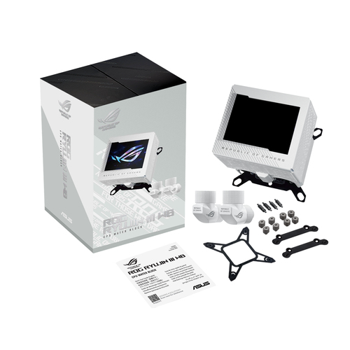 Asus ROG RYUJIN III White - Waterblock CPU  (90RC00V2-M0UAY0) - Achat / Vente Accessoires watercooling sur Cybertek.fr - 5