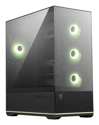 Boîtier PC MSI MAG PANO 110R PZ Noir - MT/Sans Alim/ATX Cybertek