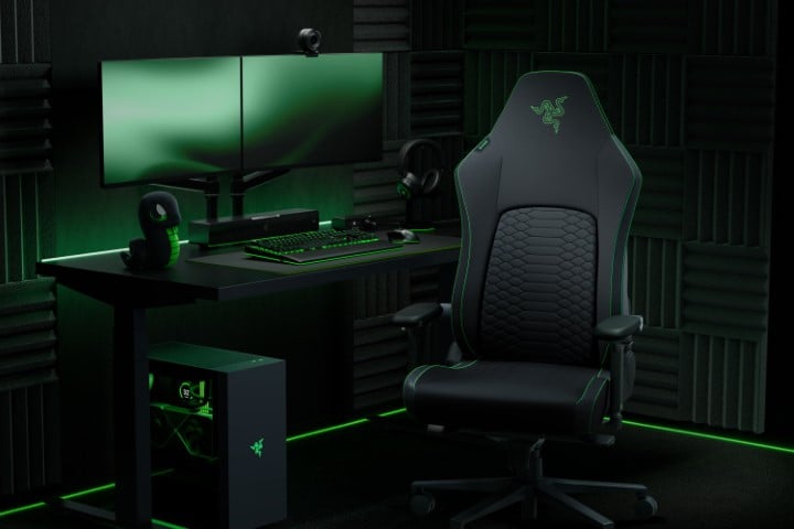 Razer Iskur V2 NewGen Noir/Vert - Siège PC - Cybertek.fr - 1