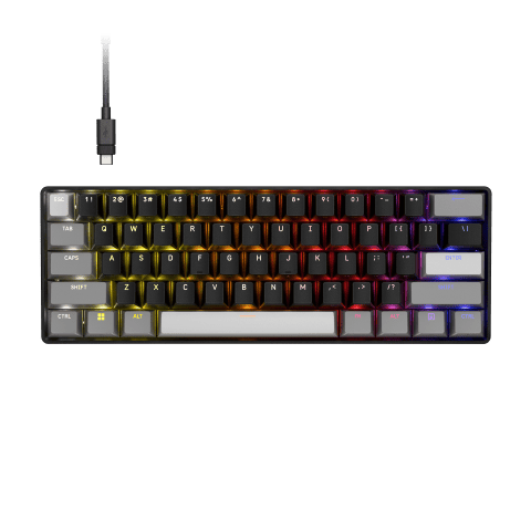 Corsair Clipper Pro Mini 60% - Clavier PC Corsair - Cybertek.fr - 1