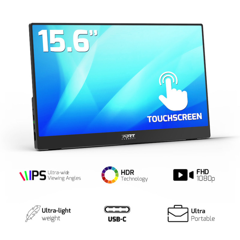 Port 15.6 pouces  902101T - Ecran PC Port - Cybertek.fr - 2