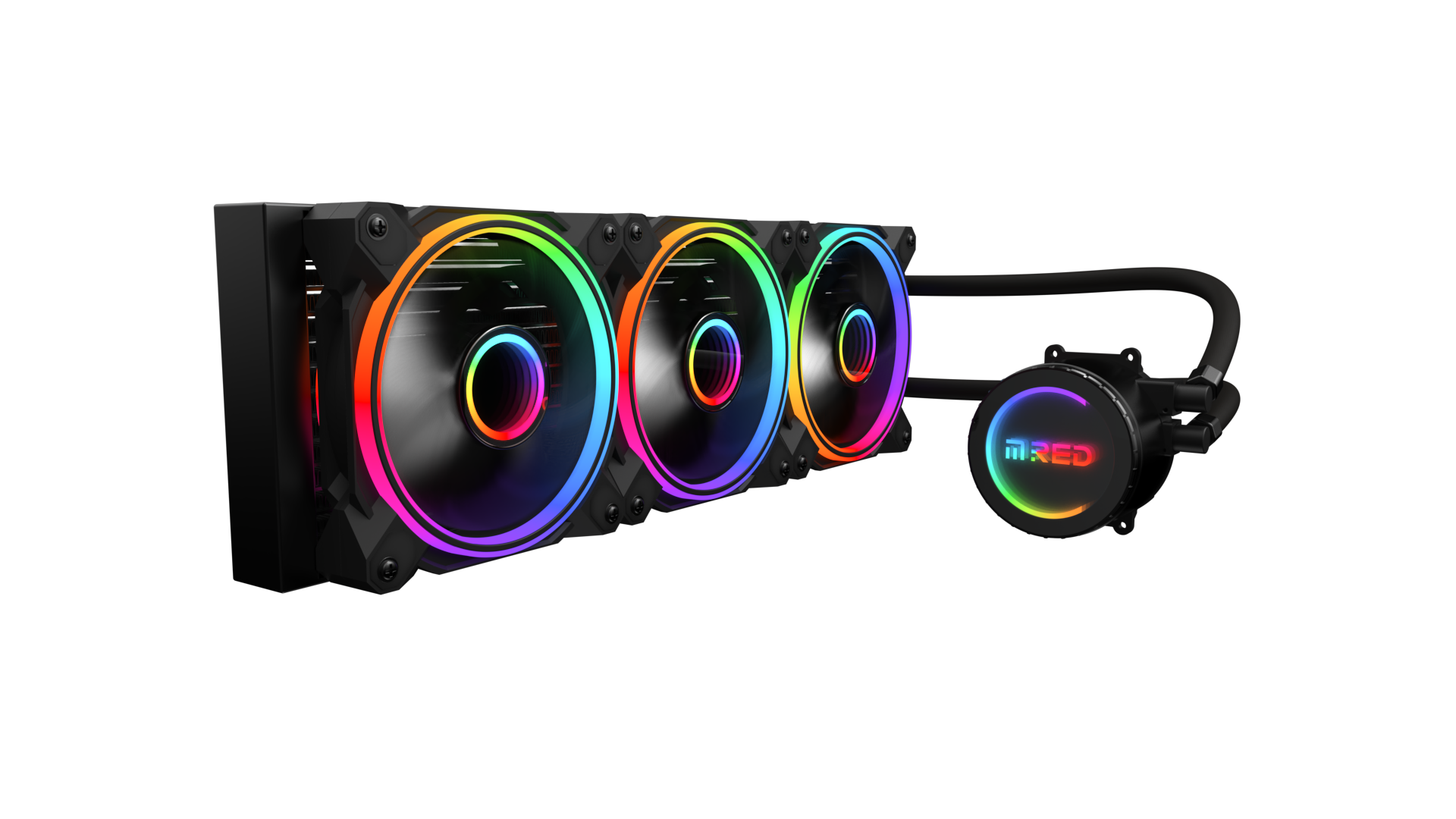M.RED AIO 420mm ARGB - INFINITE-Seconde Vie-Parfait Etat - Watercooling - 0