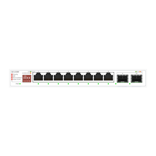 Switch Asus QG-U1080 - 8 Ports, 2,5G et 2 Ports 10G - Cybertek.fr - 1