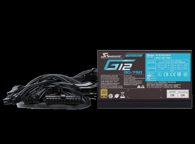 Seasonic G12 GC-750 (750W 80+ Gold) - Alimentation Seasonic - 5