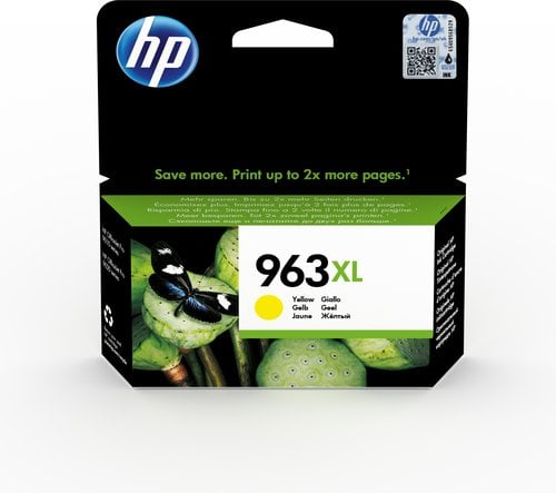 Cartouche 963XL - Jaune - 3JA29AEBGX pour imprimante  HP - 0