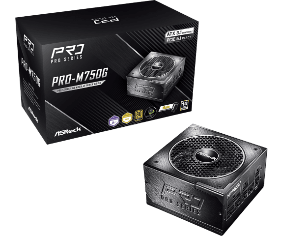 ASRock 80+ Gold (750W) - Alimentation ASRock - Cybertek.fr - 0