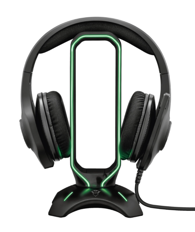 Support Casque CINTAR RGB GXT265 - Support casque Trust - 0