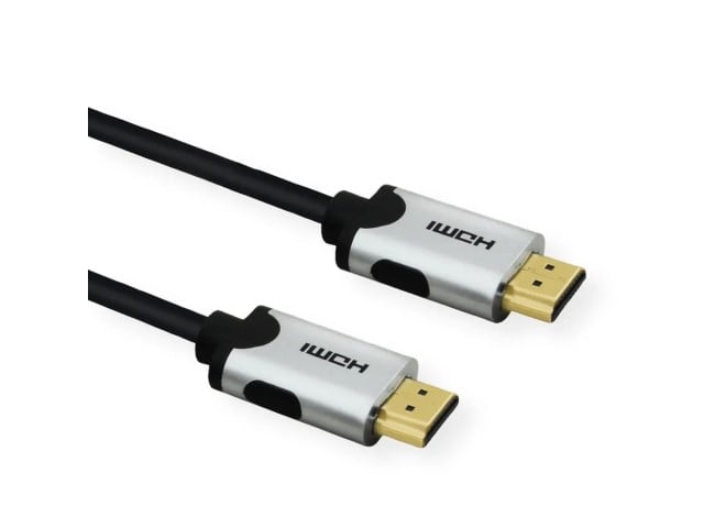 Câble HDMI2.1 Ultra HighSpeed+Ethernet m/m-2m-Noir - 0