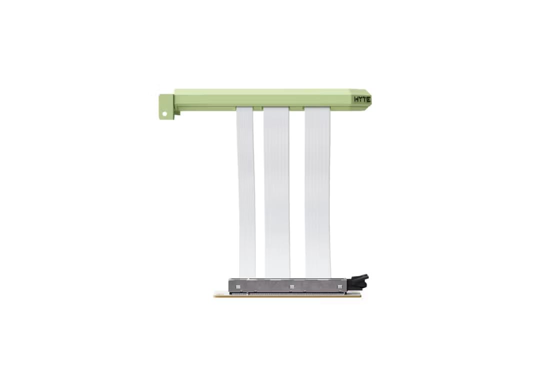 Hyte Hyper Riser Cable PCIE 5.0 - Matcha Milk  (ACC-HYTE-PCIE50-MM ) - Achat / Vente Accessoire carte graphique sur Cybertek.fr - 1