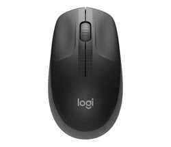 Souris PC Logitech M190 - Sans-Fil - Gris Charbon Cybertek