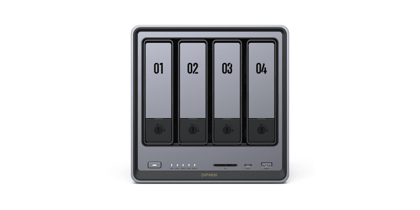 UGREEN DXP4800 - 4 Baies avec 4 disques 4To WD RED PLUS  - Serveur NAS - 1