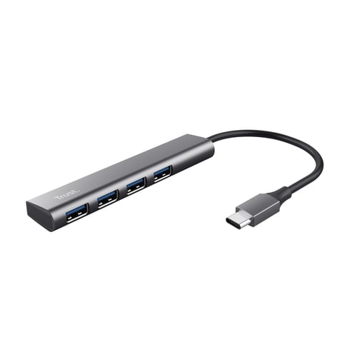 Trust HALYX - USB-C USB 3.2 - 4 ports USB-A - Hub Trust - 0