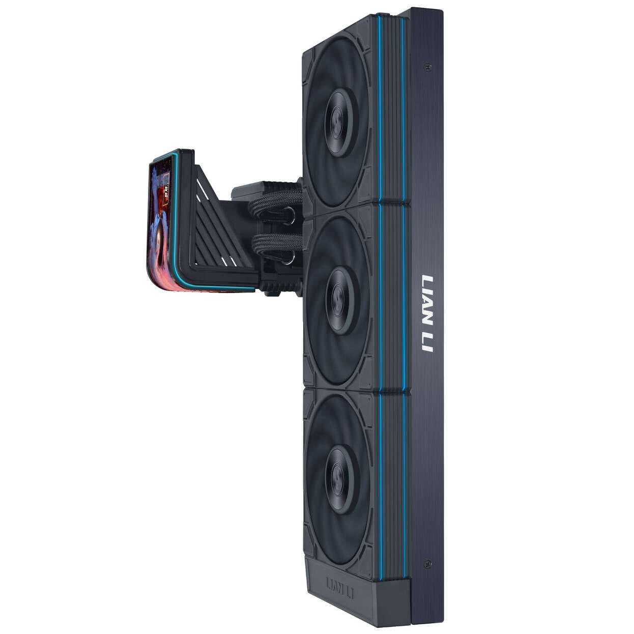 Lian-Li Lian Li HydroShift II OLED Curved 360 UNI FAN Noir - Watercooling - 3