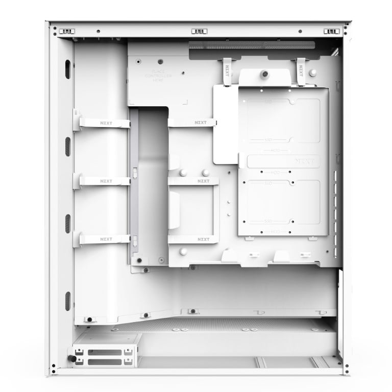 NZXT H7 Flow Blanc Blanc - Boîtier PC NZXT - Cybertek.fr - 2