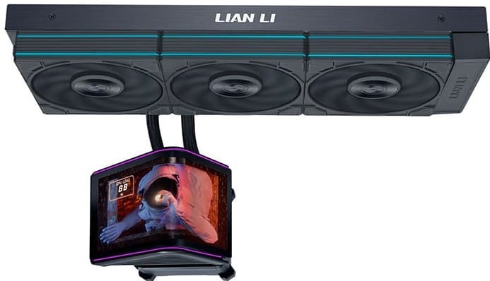 Lian-Li HydroShift II OLED Curved 360 Fanless Noir - Watercooling - 1