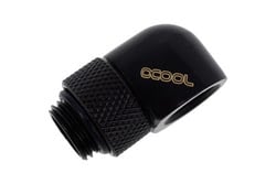 Accessoires watercooling Alphacool Alphacool Fitting coudé rotatif 90° noir - 14mm Cybertek