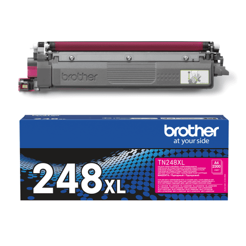 Toner Magenta TN-248XLM pour imprimante Laser Brother - 3