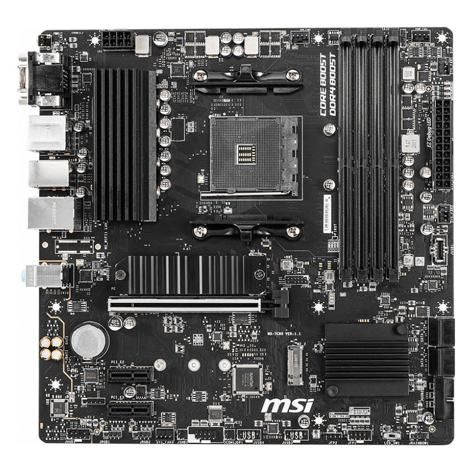 MSI B550M PRO-VDH Micro-ATX  - Carte mère MSI - Cybertek.fr - 4