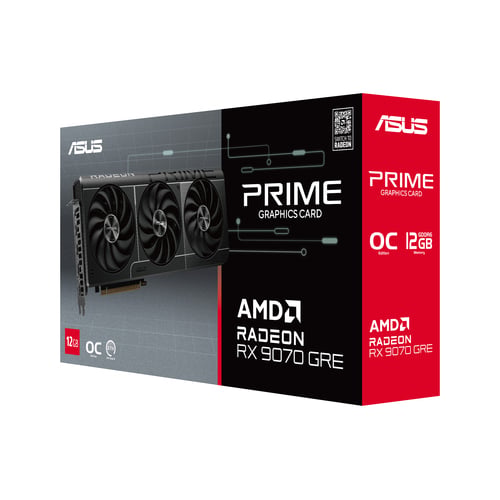 Asus Prime Radeon RX 9070 GRE OC Edition 12GB GDDR6 - Carte graphique - 11