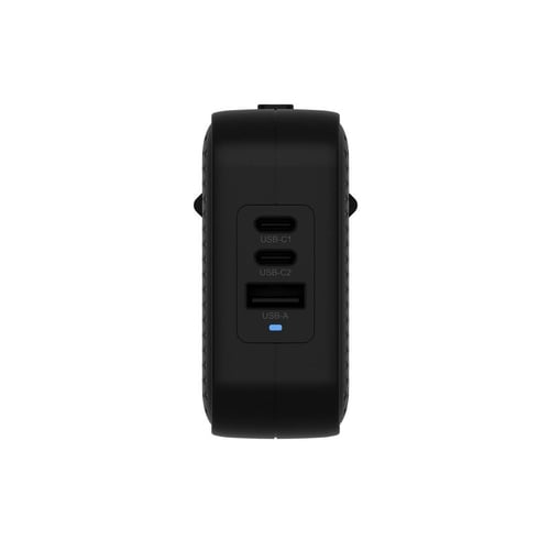 Targus Chargeur de voyage GaN 70W 2xUSB-C + USB-A - 3 ports - Noir (HJ1003BKWWGL) - Achat / Vente Chargeur sur Cybertek.fr - 2