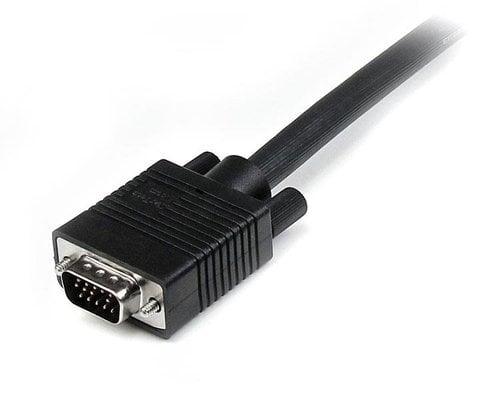Câble VGA mâle/mâle - 1m - Noir - Connectique TV/Hifi/Video - 1